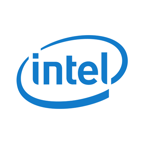 Intel 英特尔 logo
