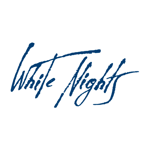 white nights 白夜 logo