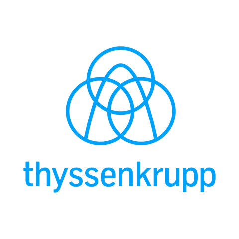 thyssenkrupp 蒂森克虏伯 logo