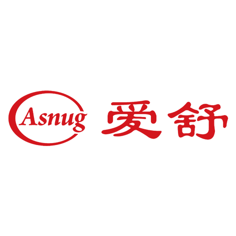 Asnug 爱舒 logo