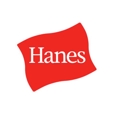 Hanes 恒适 logo