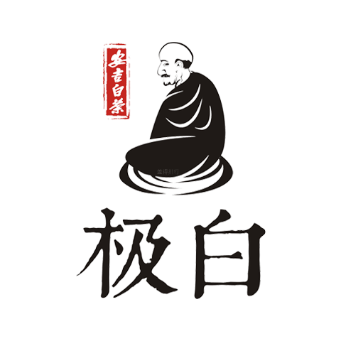 极白 logo