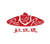 红玫瑰骨瓷 logo