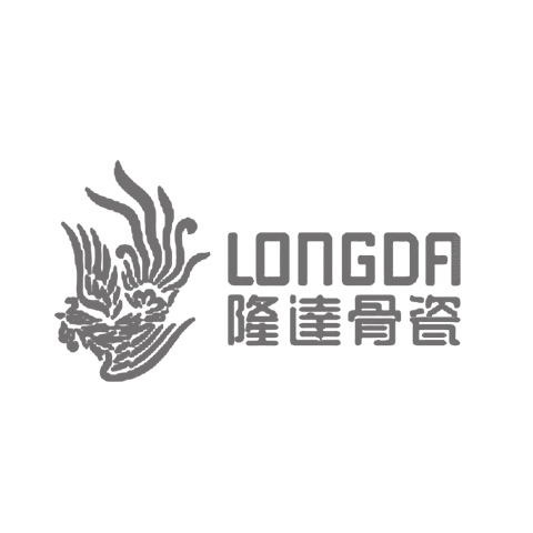 LONGDA 隆达骨瓷 logo
