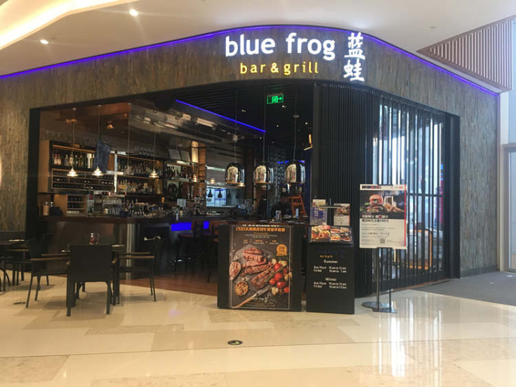 blue frog蓝蛙