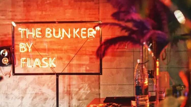 The bunker by Flask