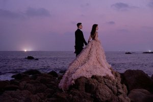 青岛世界园艺博览园哪家婚纱照拍的漂亮