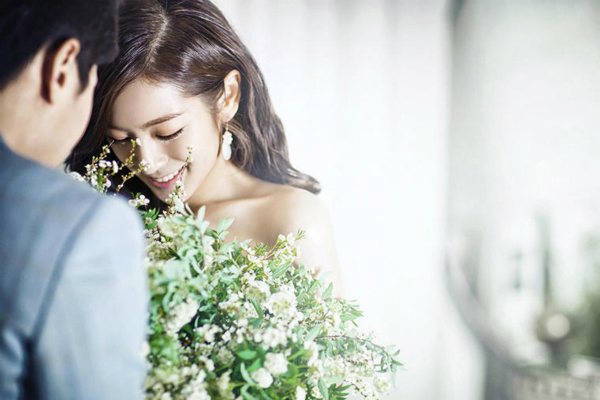 婚纱照妆容
