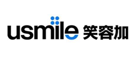 Usmile笑容加logo
