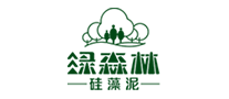 绿森林硅藻泥logo