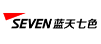 蓝天七色 logo
