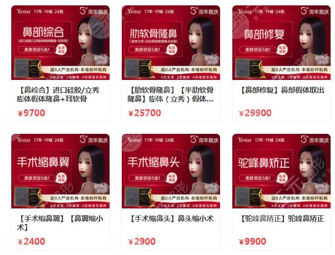 深圳艺星做鼻子
