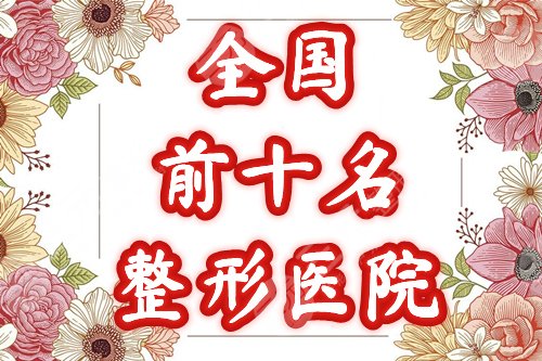 全国前十名的整形医院