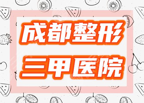 成都整形三甲医院