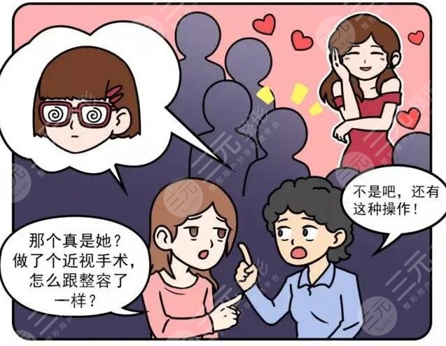 真人做眼科近视手术案例