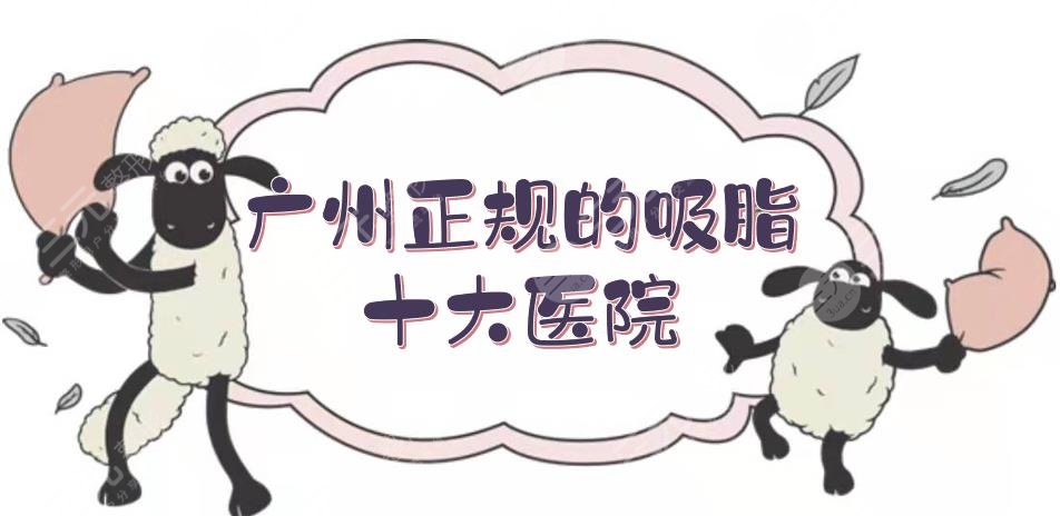 广州正规的吸脂十大医院