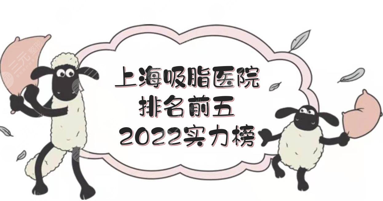 上海吸脂手术排名前五的医院|伊莱美\美联臣\伯思立等，2024实力榜！
