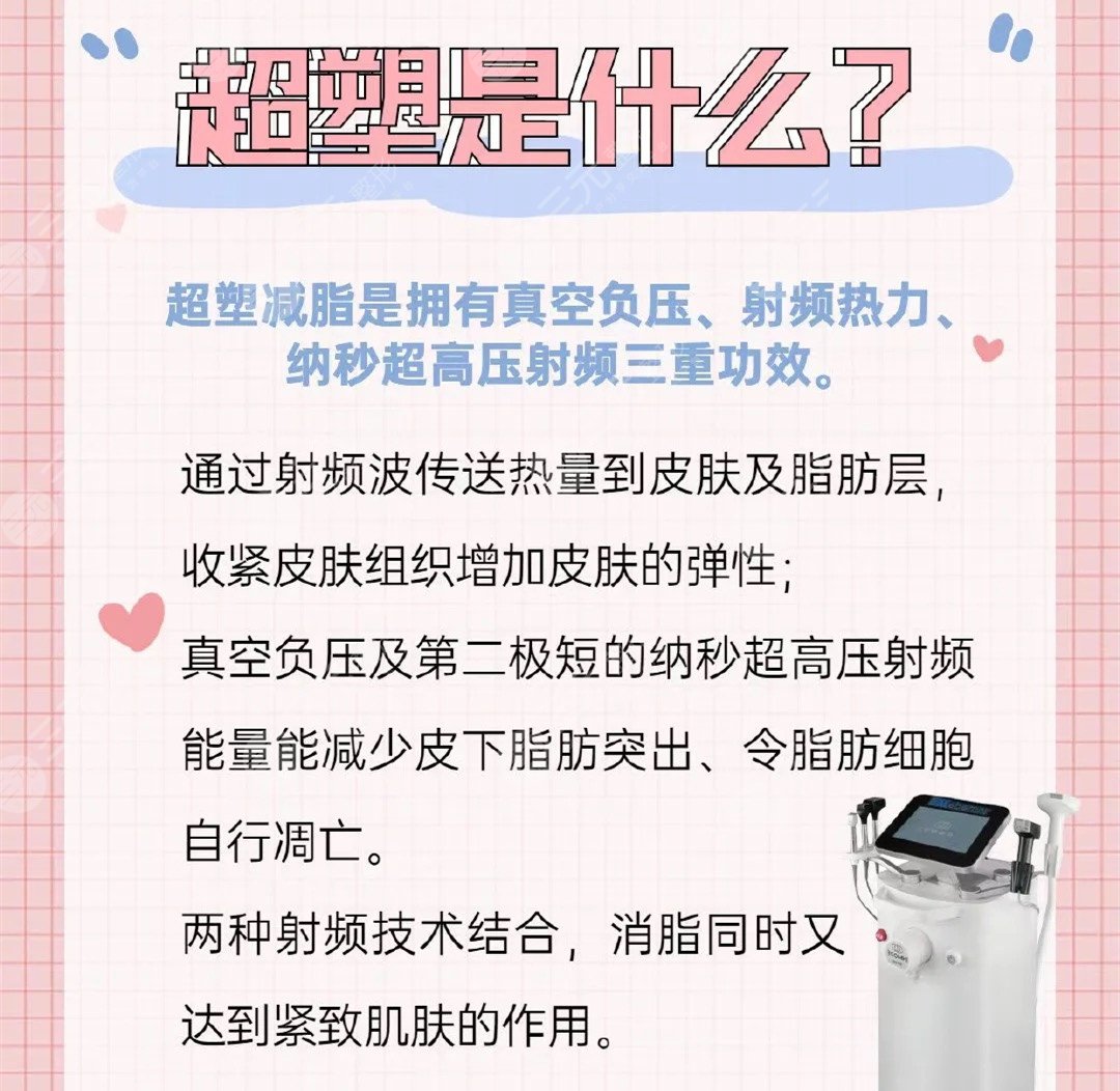 什么是超脂塑?具体有什么果?看完本文你会有大收获!