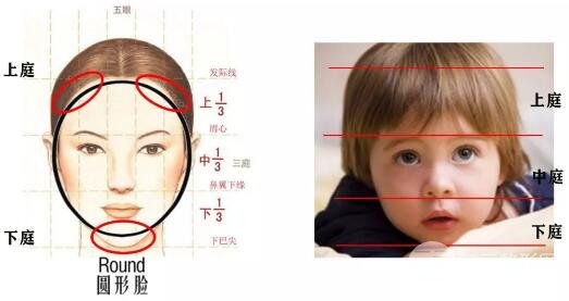 圆形脸