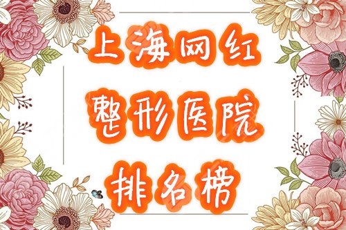 上海很多网红整形医院