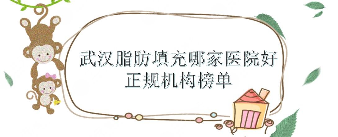 武汉脂肪填充哪家医院好?正规机构榜单:中翰、仁爱时光、艺星...