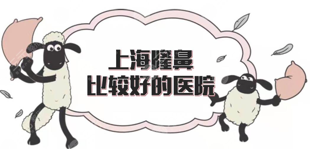 上海隆鼻比较好的医院有哪些？5家综合实力排名靠前的整形医美汇总！