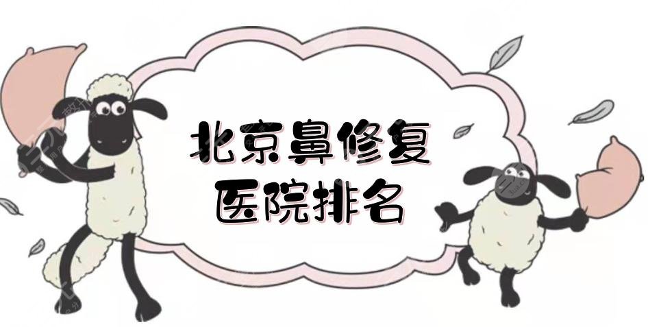 北京鼻修复医院排名