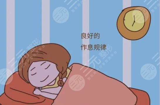 规律作息