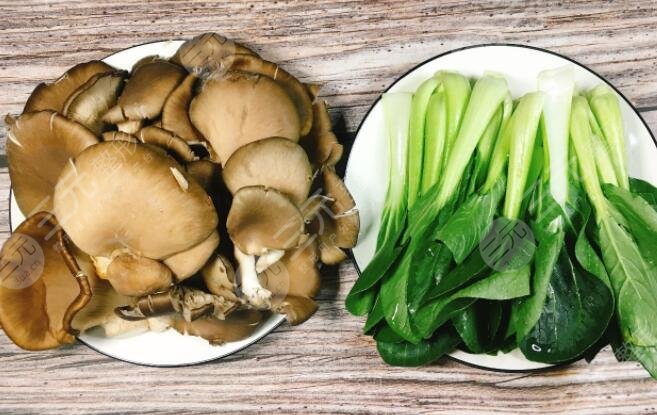 油菜蘑菇