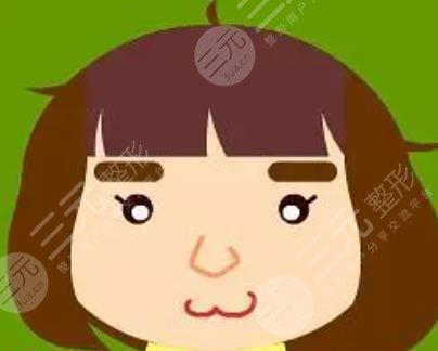 眉上刘海