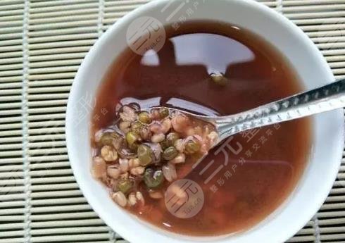 红豆绿豆减肥汤