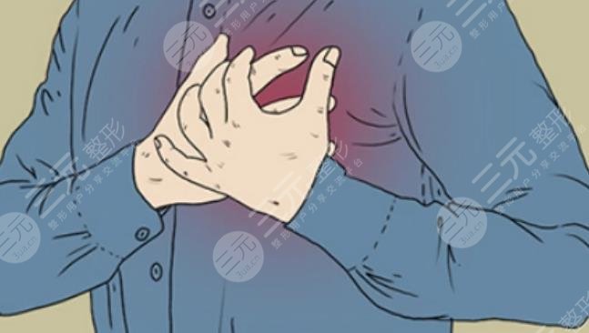 胸口闷疼