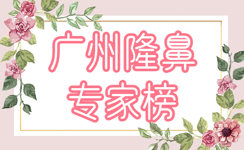 广州隆鼻专家排行榜