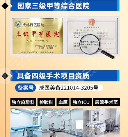 成都西区医院整形美容